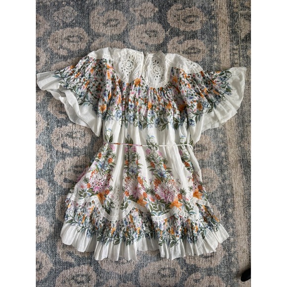 FARM Rio Sweet Bloom Bouquet Dress Size Medium Pristine Condition - Picture 5 of 6